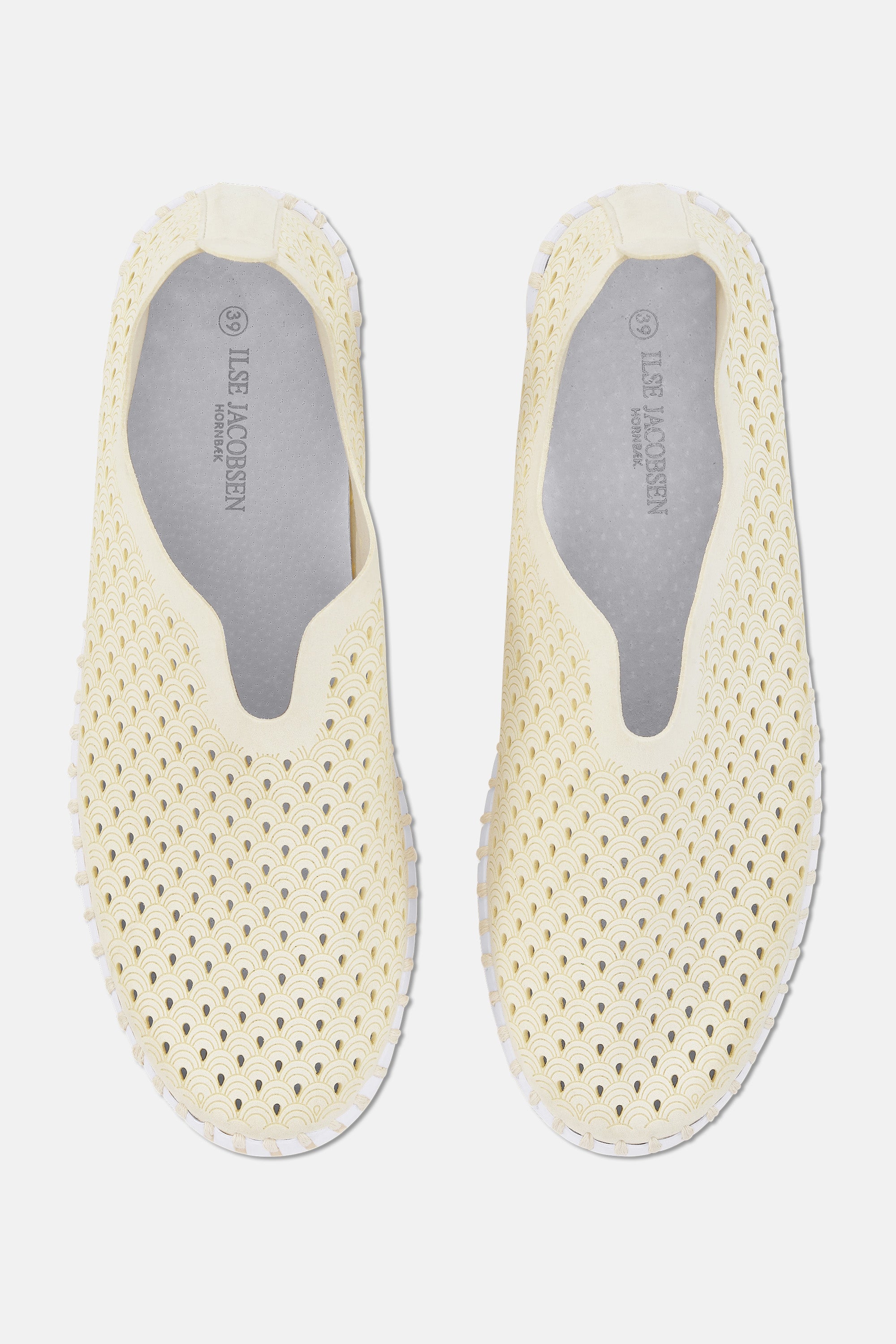 Ilse Jacobsen Hornbæk Footwear Flats Slip-in 121 Milk Creme